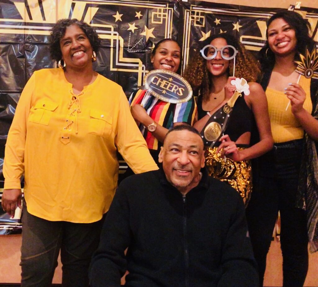 Marsha Calloway-Campbell, along with Armaray and other members of her family